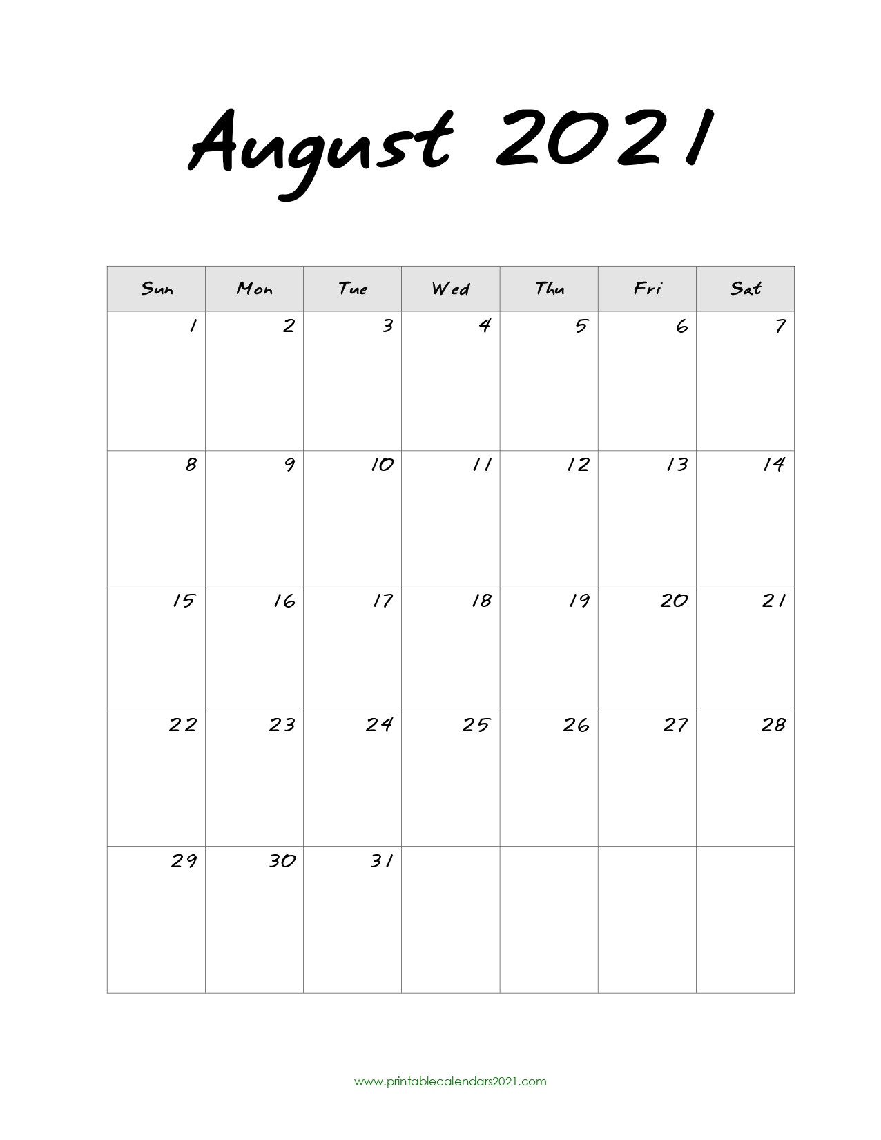 44+ August 2021 Calendar Printable, August 2021 Blank Calendar Pdf-Hourly Aug 2021 Calendar