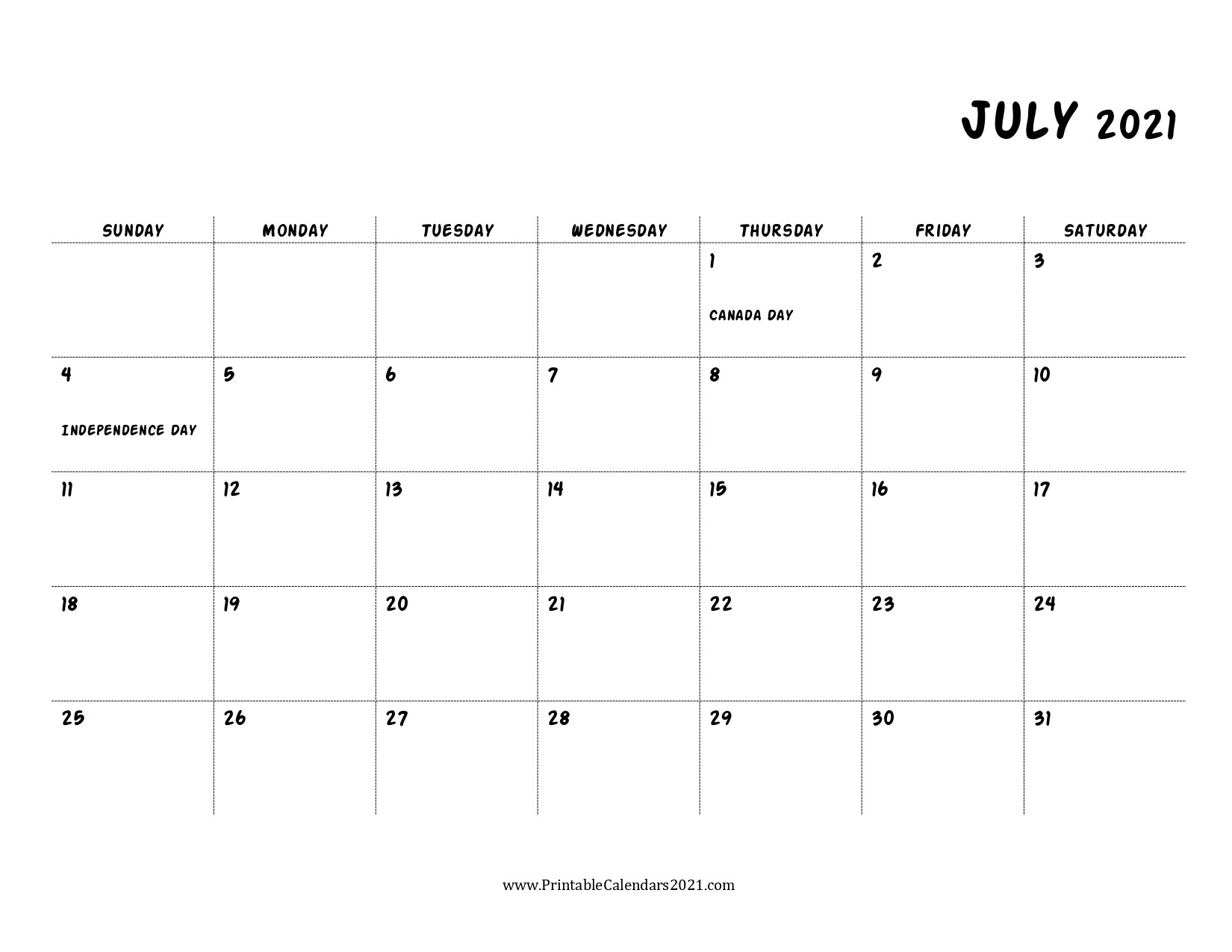 45+ July 2021 Calendar Printable, July 2021 Calendar Pdf-Printable Hebrew July 2021