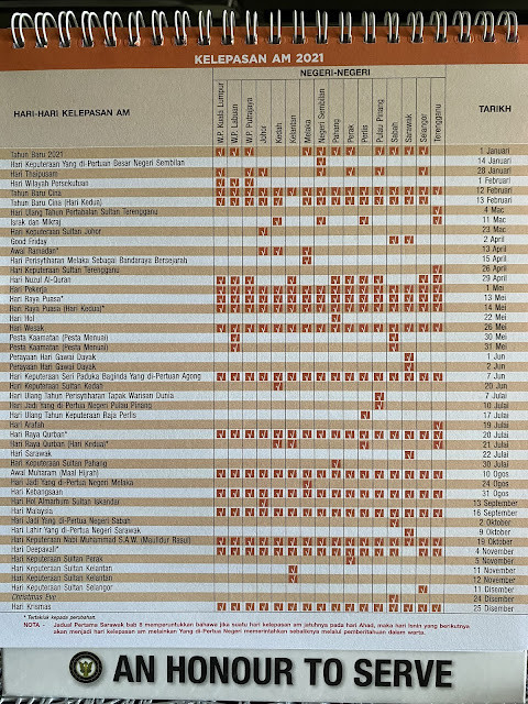 Almanac 2021 Sarawak Darul Hana - Monolog Kakmim-Sarawak Almanac 2021