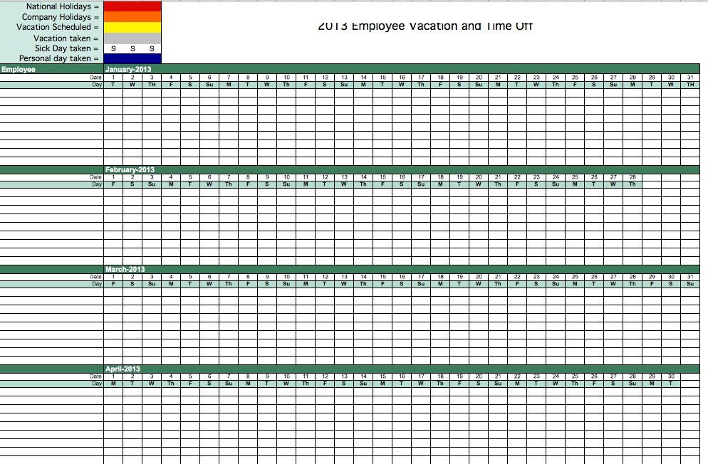 Amazing Employee Attendance Tracker Excel 2021 - Irish-2021 Attendance Tracker