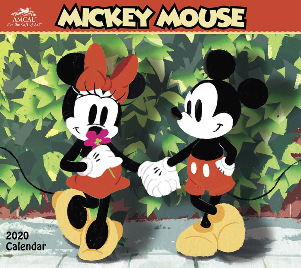 Amcal 2020 Disney Mickey Mouse Wall Calendar (Amwc234920-Free Printable Mickey Mouse Calendar 2021