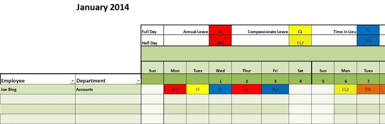Annual Staff Leave Planner For 2021 (And Future Years-2021 Employee Vacation Calendar Tracking