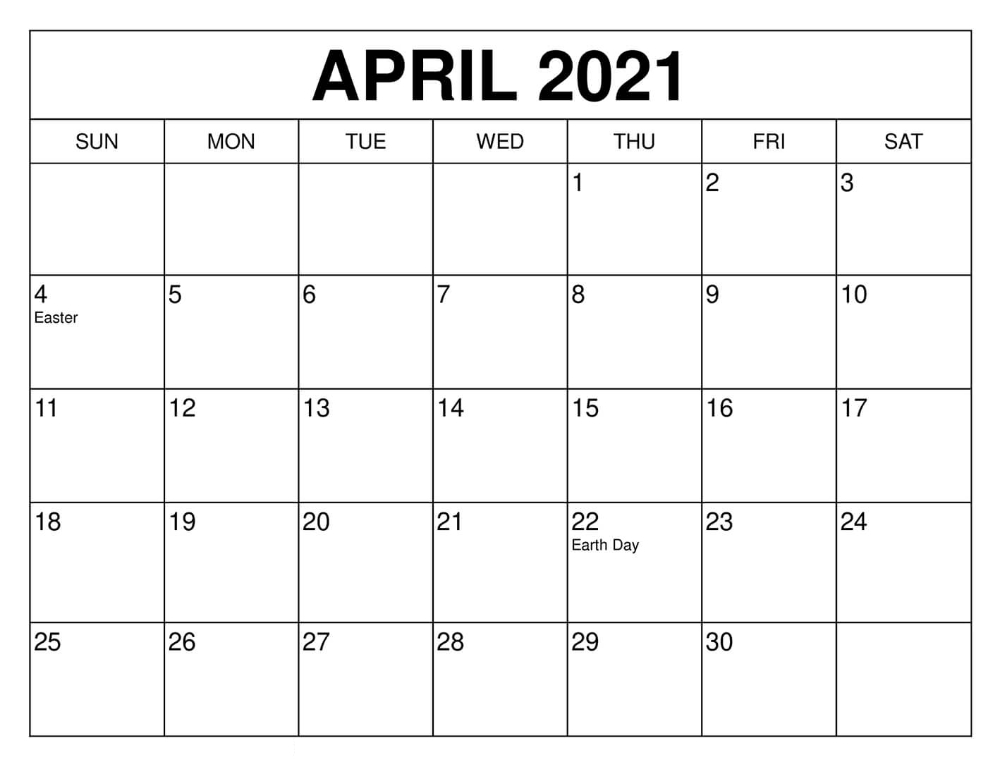 April Calendar 2021 With Holidays | 2022 Calendar-Fill In Printable Calendar Aug 2021