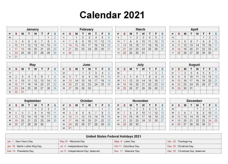 Blank 2021 Holidays Calendar In 2021 | Calendar Printables-Mercantile Holiday Calender 2021