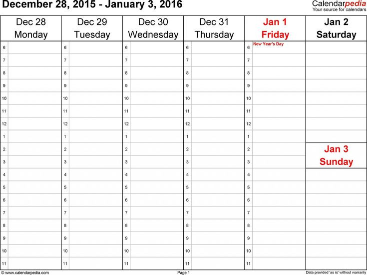 Blank Sunday Through Saturday Calendar | Calendar Template-Sunday-Saturday Monthly Calendar Template