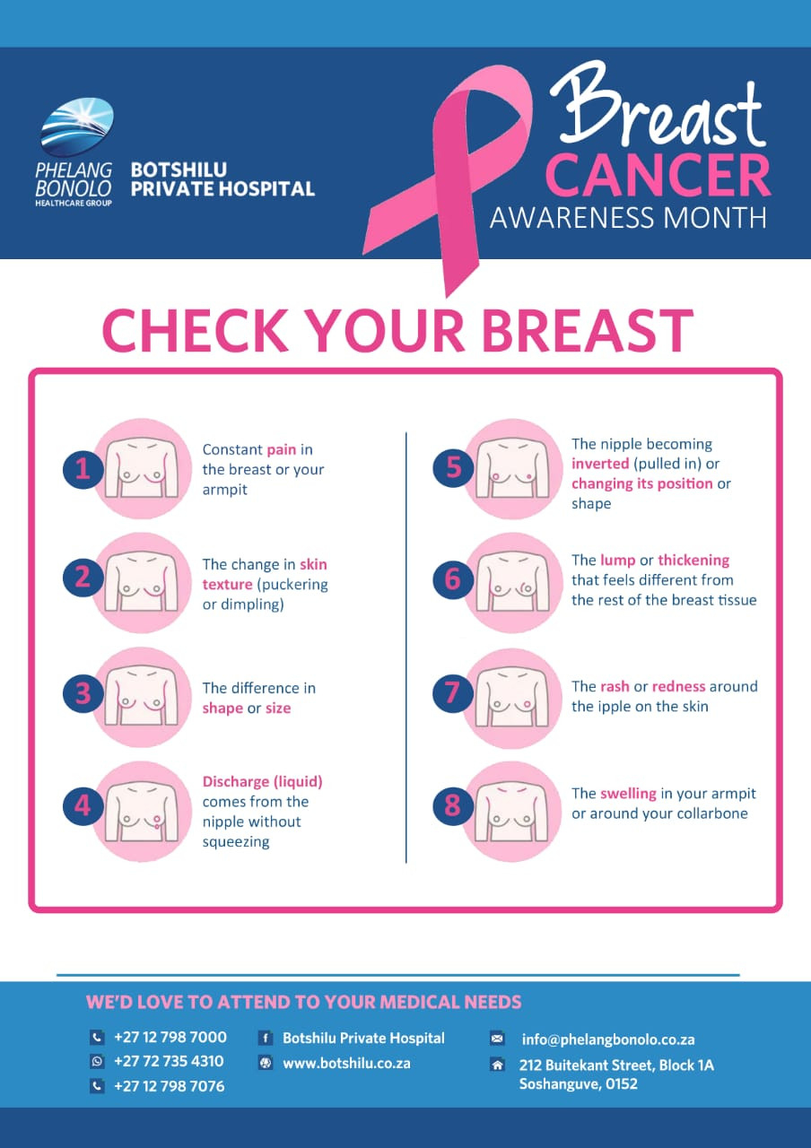 Breast Cancer Awareness Month October 2020 - Botshilu-Egnancy Annoucemnent October 2021 Month