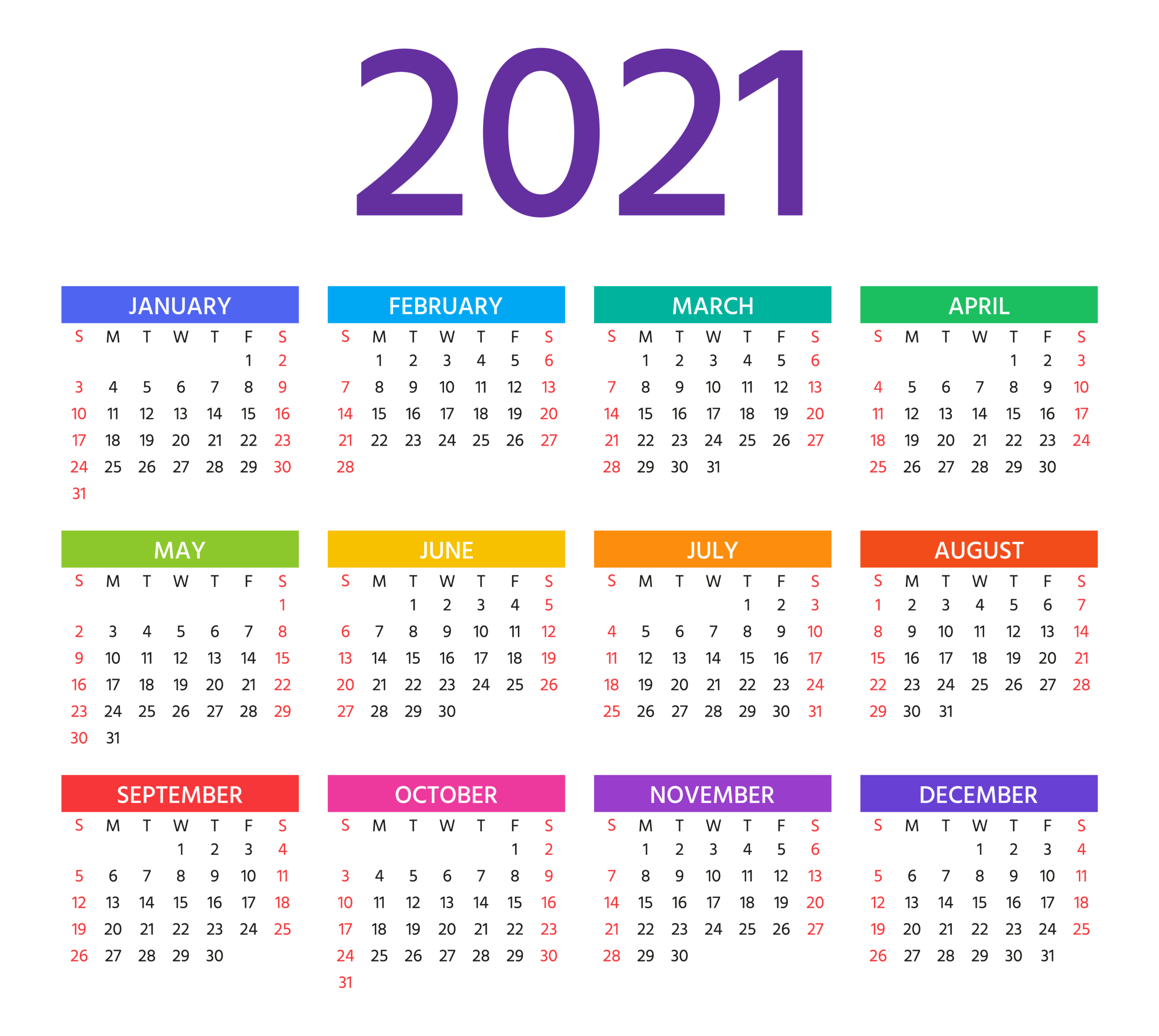 Business Calendars For 2021-Mercantile Holiday Calender 2021