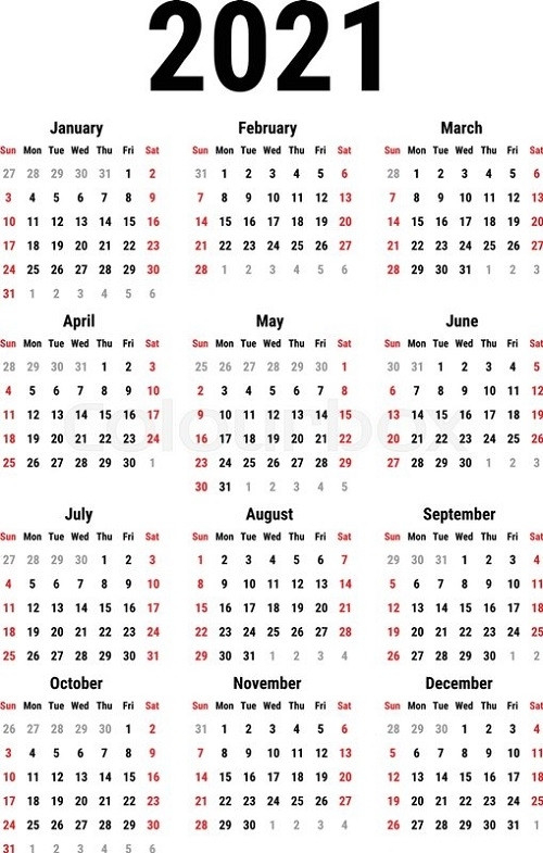 Calendar 2021 Tumblr Free | Qualads-2021 Yearly Free Fillable Calendar