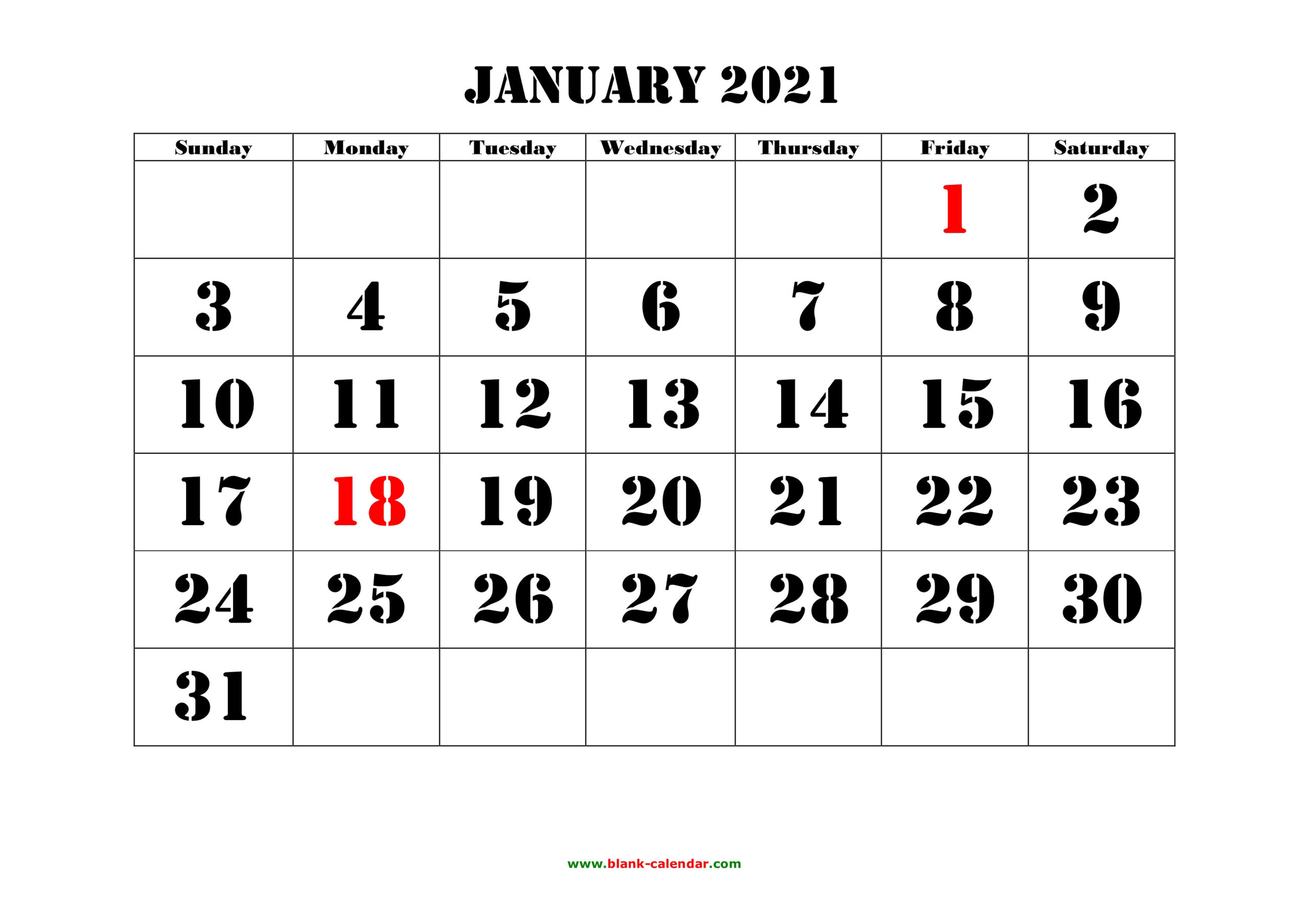 Calendar Grid January 2021 | Printable March-January 2021 Calendar Printable Free Monthly