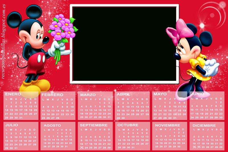 Calendario 2013 De Mickey Mouse-Free Printable Mickey Mouse Calendar 2021