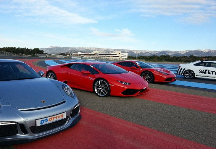 Circuit Paul Ricard - Tournage W9 Enquêtes D&#039;Action 28-2021 Oklahma W9