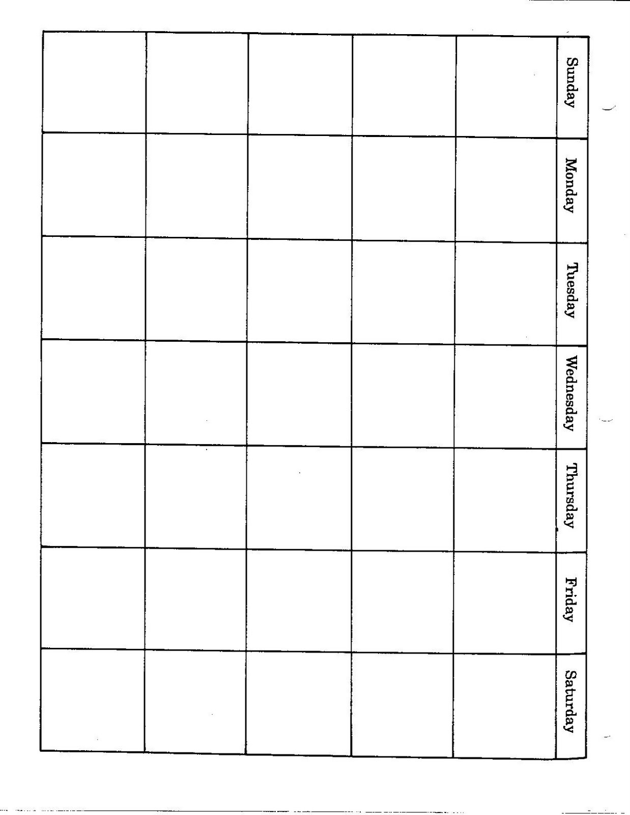 Connie&#039;S File Cabinet: Monthly Blank Calendar Pages For A Year-Blank 2 Page 2021 Calendar