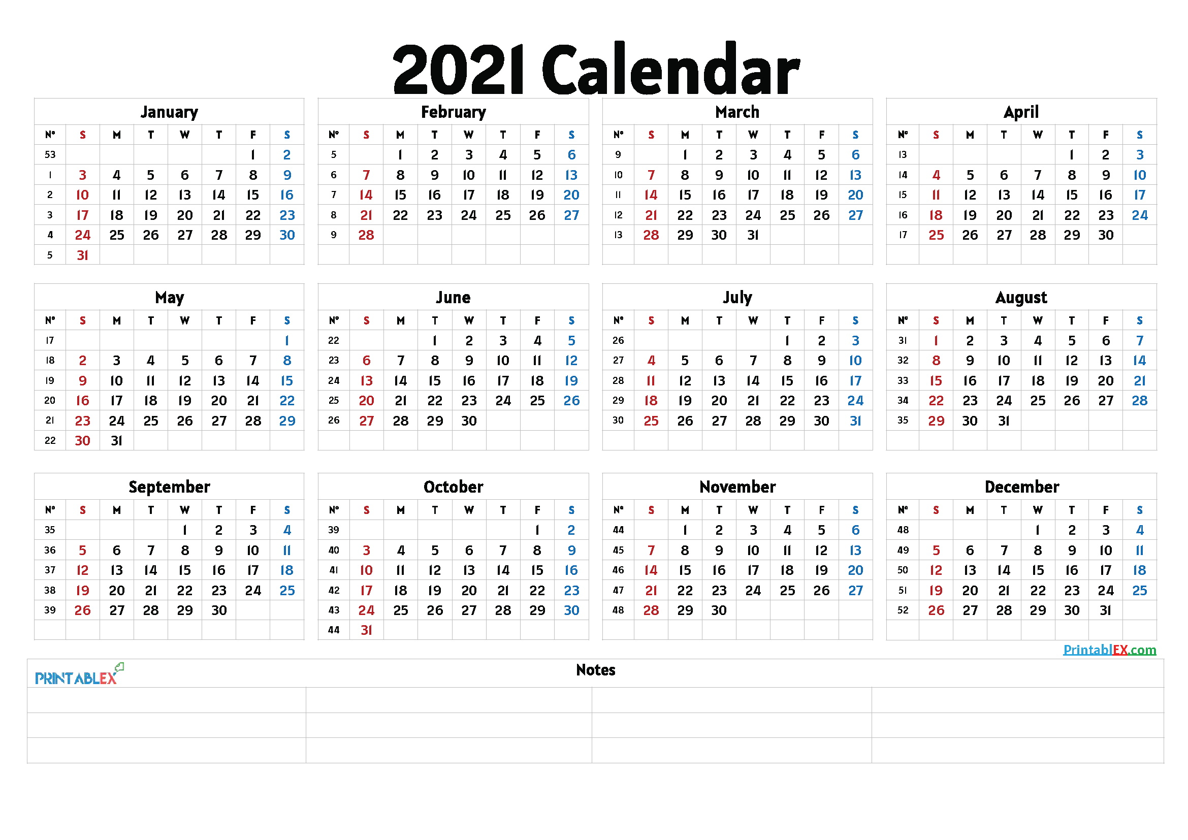 Cute 2021 Printable Blank Calendars - Free Printable 2021-Blank Fill In Calendar 2021