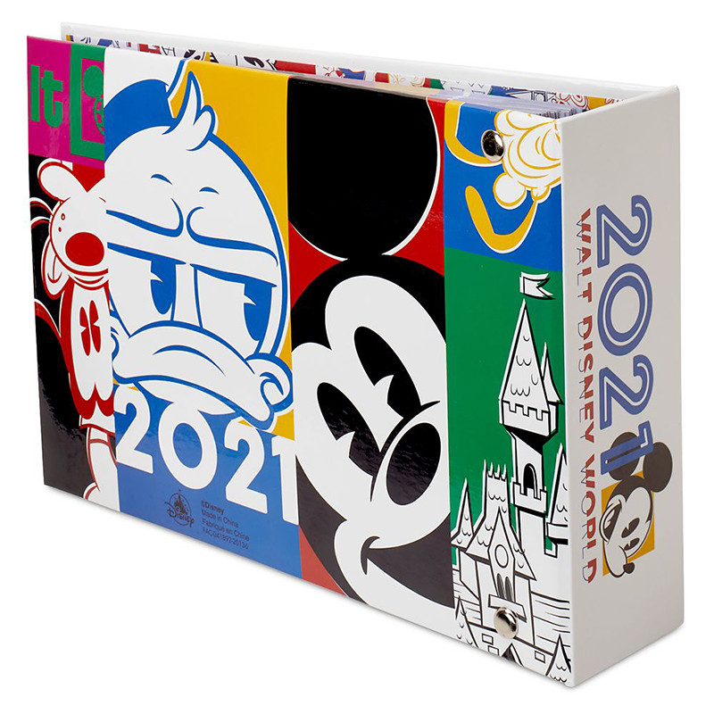 Disney Photo Album - Walt Disney World 2021 Logo - Mickey-Free Mickey Mouse Calander For 2021