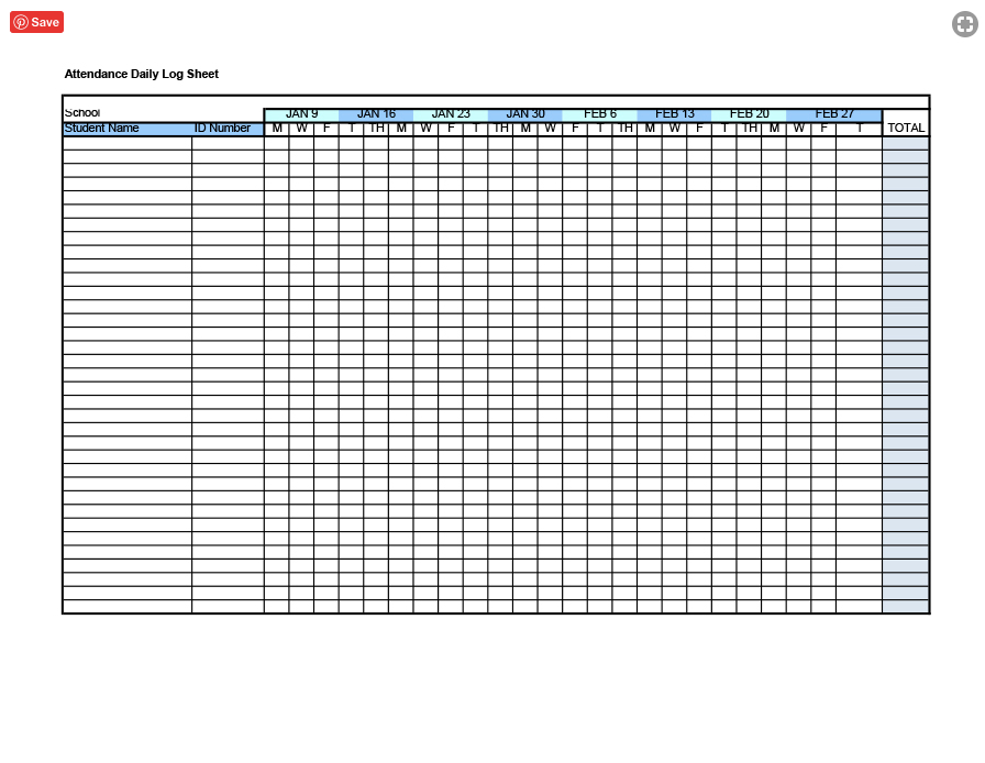 Employee Attendance Sheet 2020 Excel - Calendar Template-Free 2021 Attendance Online Calendar