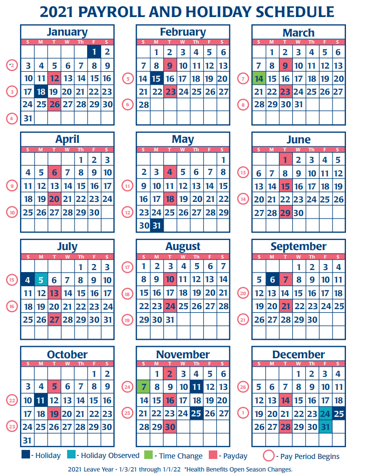 Faa Payroll Calendar 2021 | Payroll Calendar-Bi-Weekly Payment Calendar Template 2021