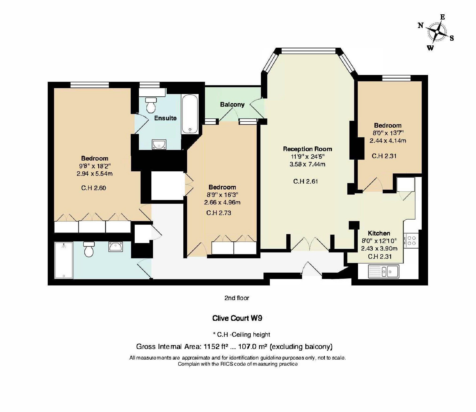 Flat For Sale In Clive Court, London, W9 | Hanover-2021 Oklahma W9