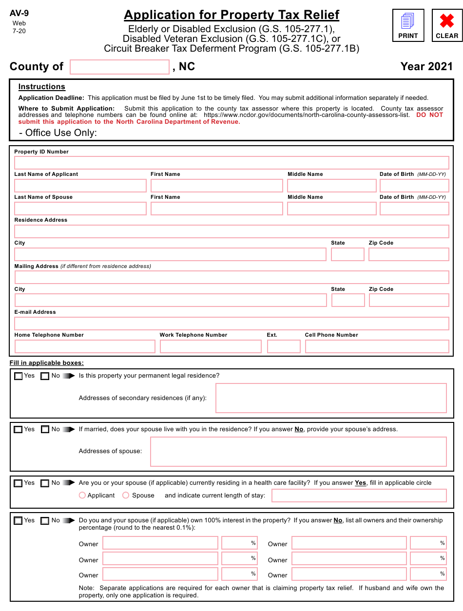Form Av-9 Download Fillable Pdf Or Fill Online Application-New I 9 Forms 2021 Printable