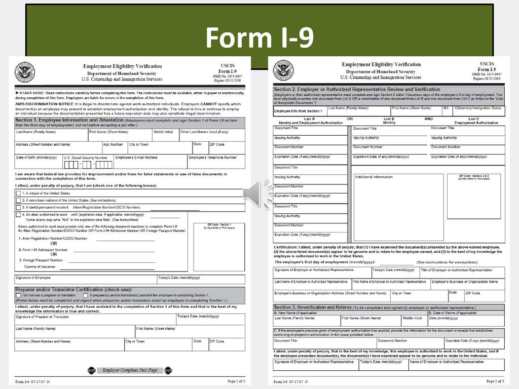 New I9 Forms 2021 Printable Calendar Template Printable 0217