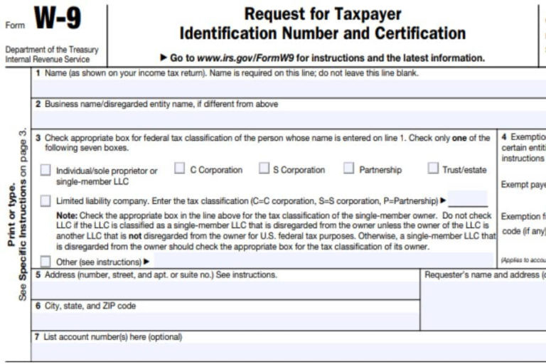 Form W9 2021 Printable - W9 Form 2021 Printable-Free Printable Fillable 2021 W9