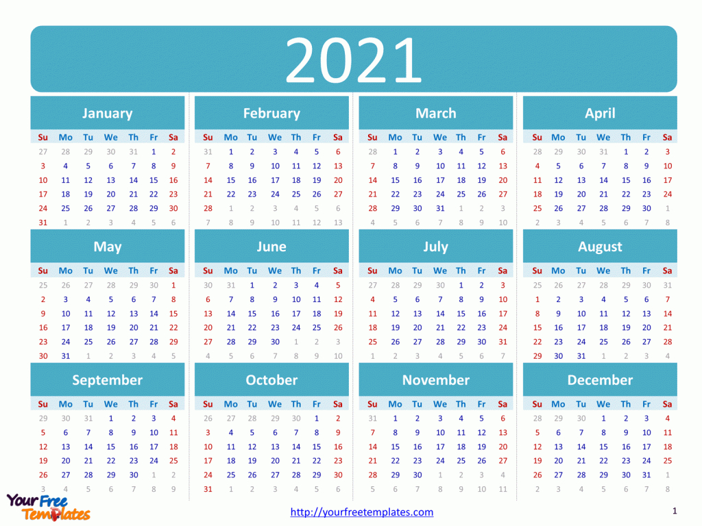 Free Editable 2021 Calendars In Word : Free Printable-Fillable Word Calendar 2021