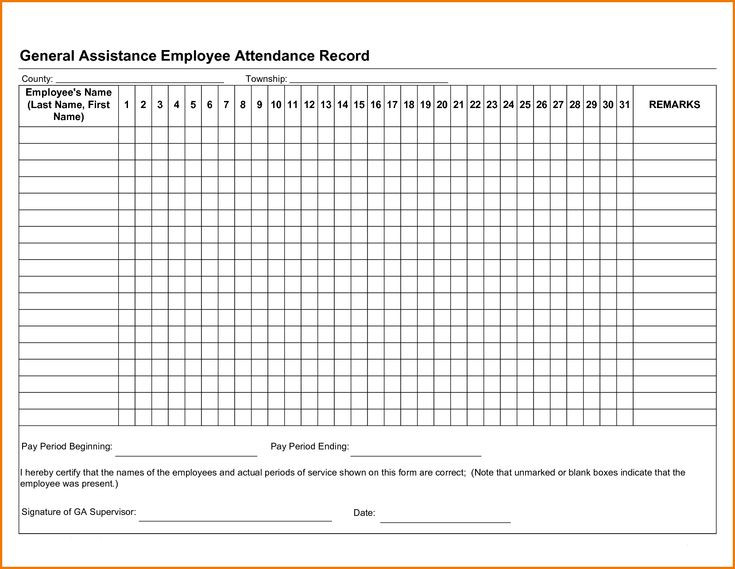 Free Employee Attendance Calendar Printable Doc In 2021-2021 Printable Employee Attendance Calendar
