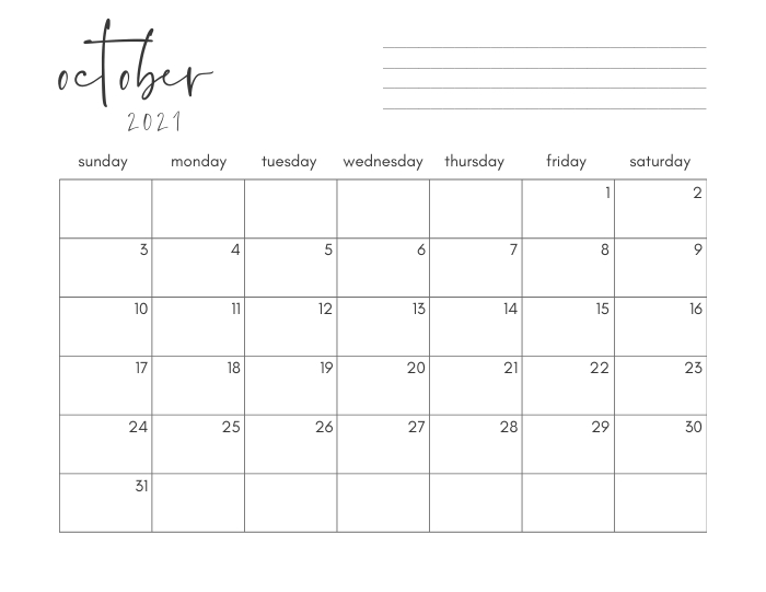 Free Printable Calendar (2021) - Easy To Download + Print-List Of Festivals 2021 To Print Out