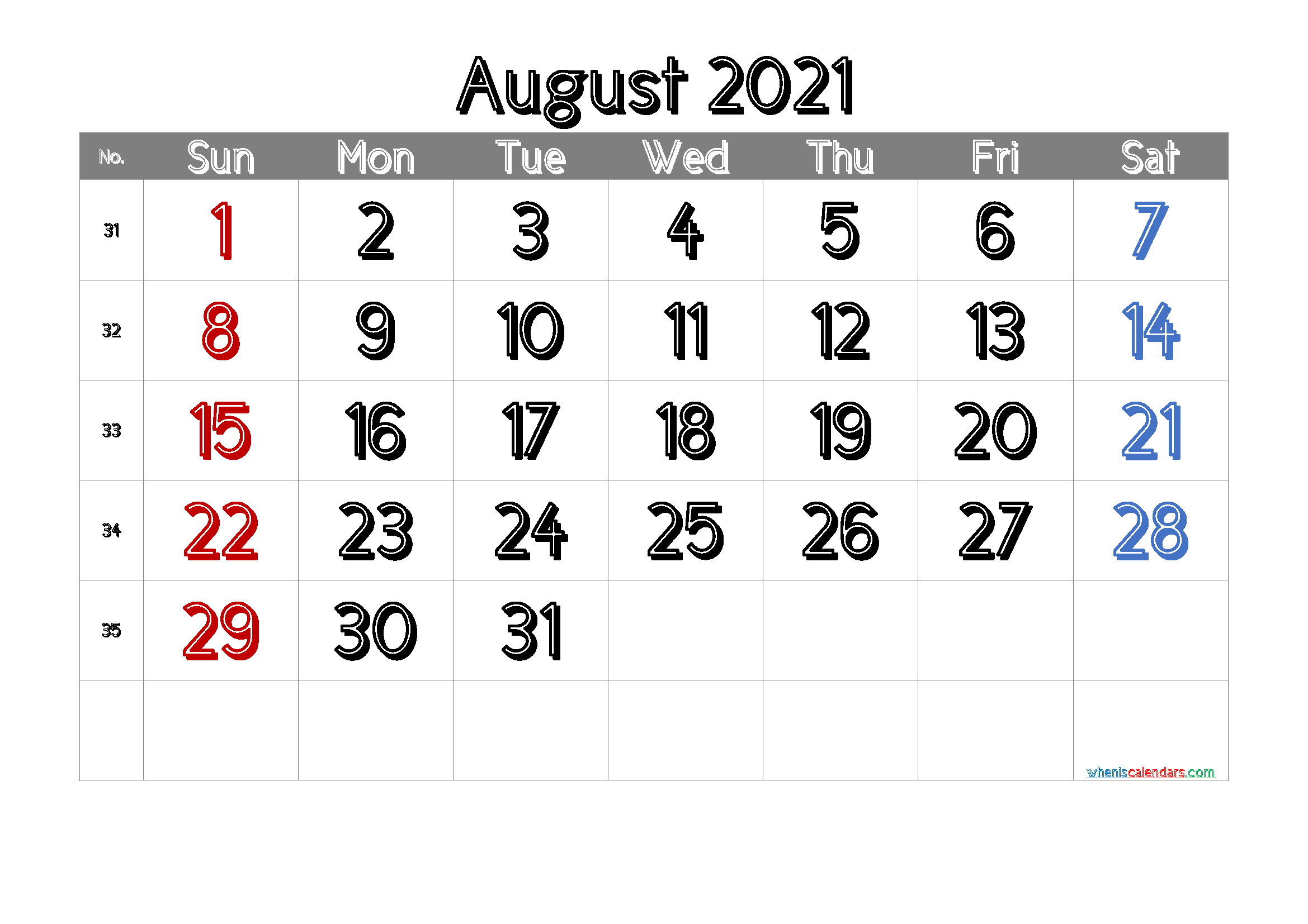 Free Printable Calendar August 2021 2022 And 2023-Free Two Page August 2021 Month