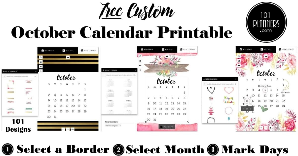 Free Printable October 2021 Calendar | Customize Online-Blank Hourly Calendar 2021