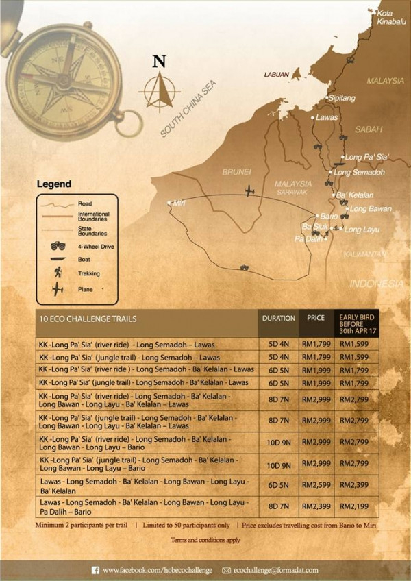 Heart Of Borneo Highlands Eco Challenge Ii | Visit Sarawak-2021 Sarawak Calendar