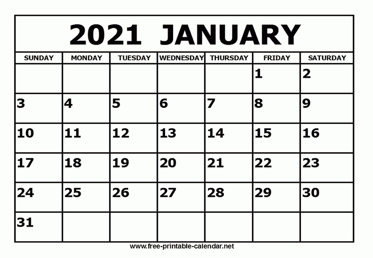 Https Www Free Printable Calendar Net 2021 | 2021-Month Printable 2021