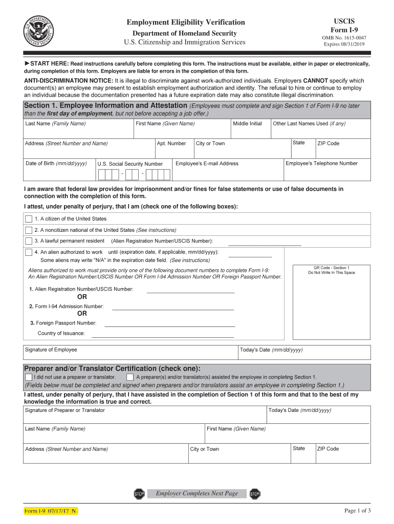 I 9 Form 2020-2021 Fillable Pdf 2020-2021 - Fill And Sign-Print Blank W 9 Form 2021 Printable