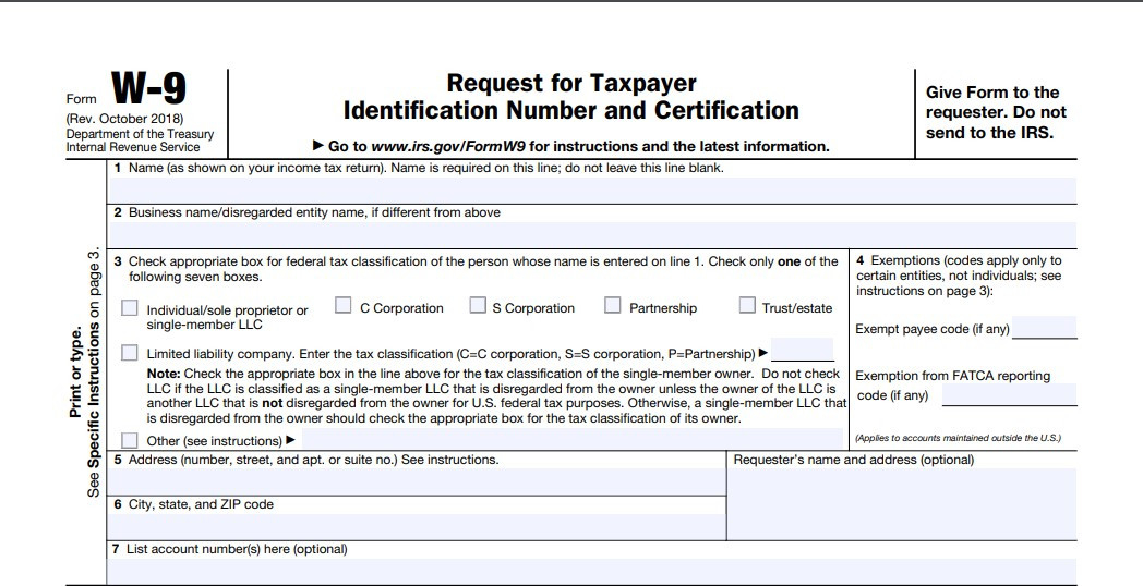 Irs W9 Pdf 2021 - Irsaus-Free W-9 Form 2021 Printable Pdf