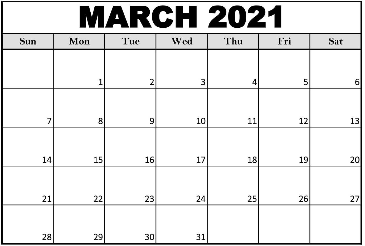 March 2021 Calendar Usa Bank Holidays - Business Calendar-Mercantile Holiday 2021