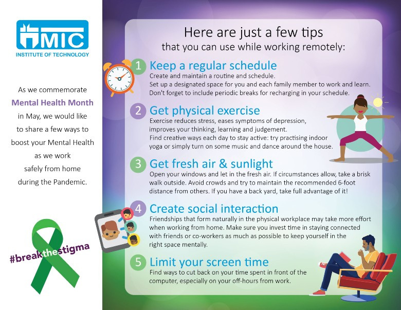 Mental Health Awareness Month 2021 | Mic-2021 Health Awareness Calendar