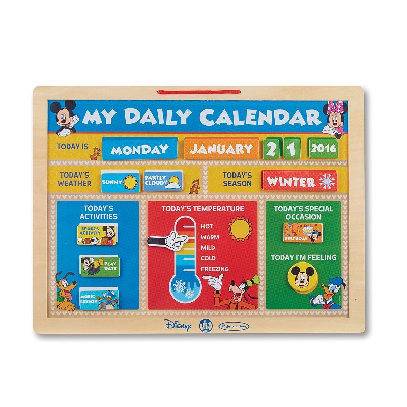Mickey Mouse Clubhouse My Magnetic Daily Calendar By-Mickey Mouse Printable Calendar 2021