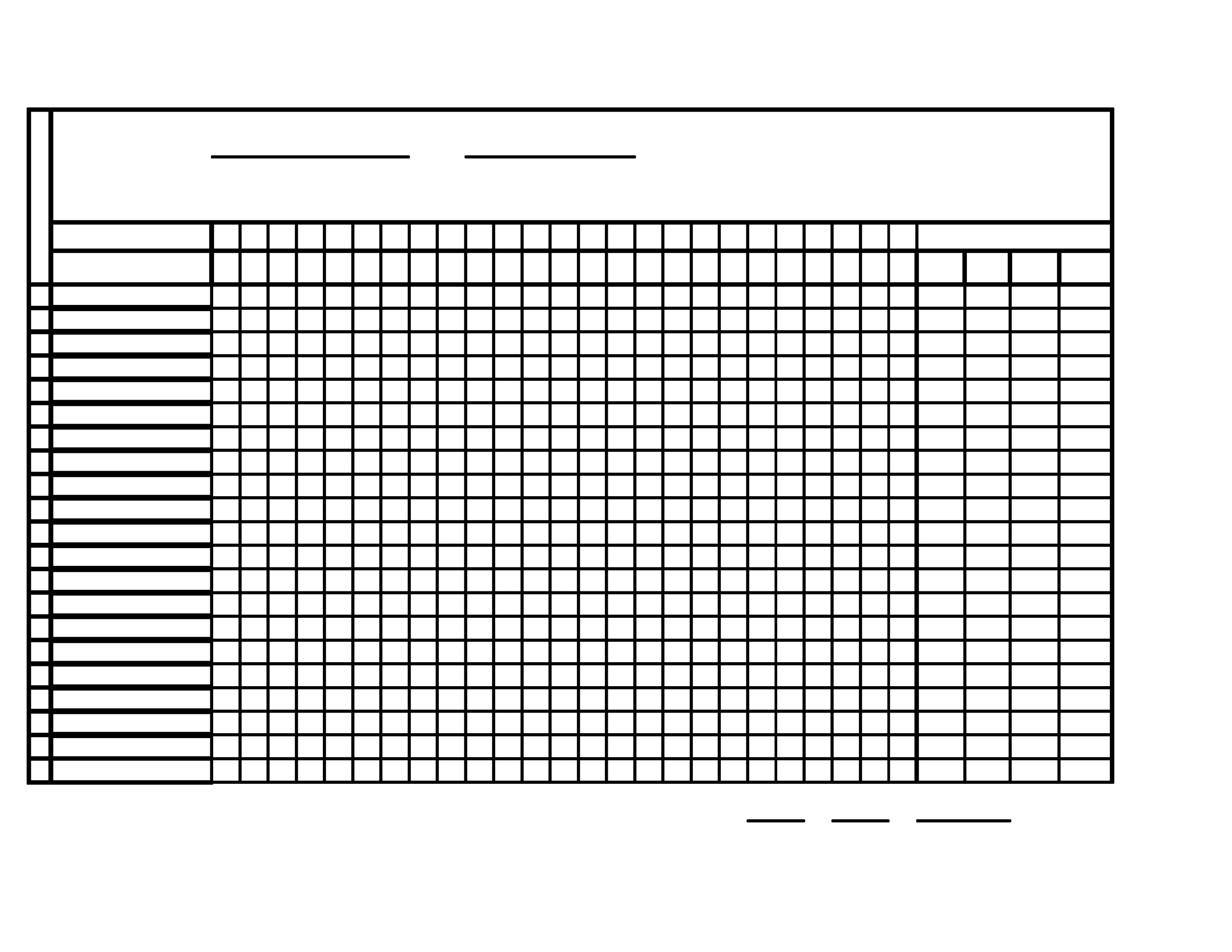 2022 Attendance Tracker Printable