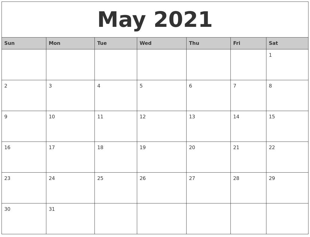 Monthly Calendar 2021 Printable Free Word : Printable 2021-Legal Size Printable Monthly Calendar 2021