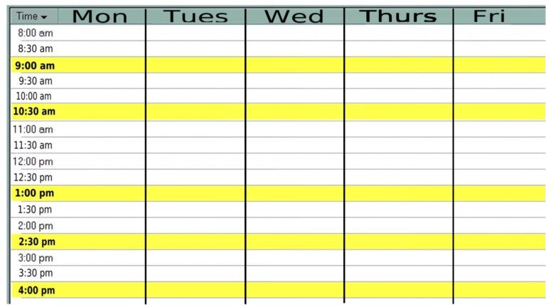 Monthly Calendar Monday - Friday | Are Using A Calendar-2021 Monthly Calendar With Time Slots