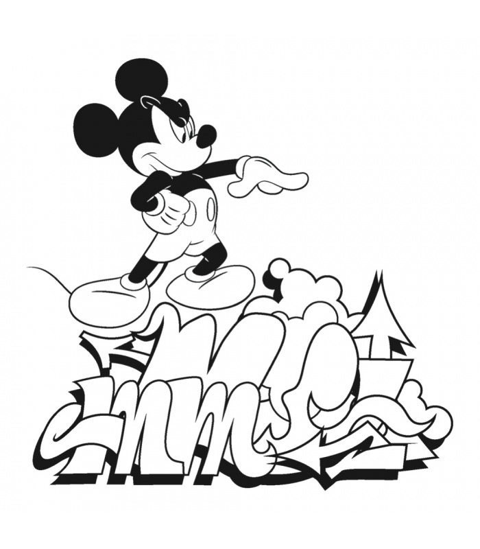 Nástěnný Kalendář Walt Disney Mickey Mouse - Omalovánkový 2015-Mickey Mouse Printable Calendar 2021