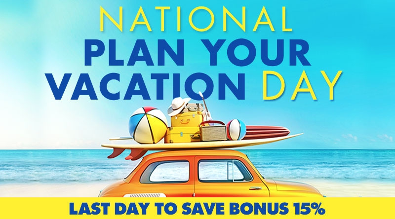 National Plan Your Vacation Day 2021-2021 Vacation Planner For Tem