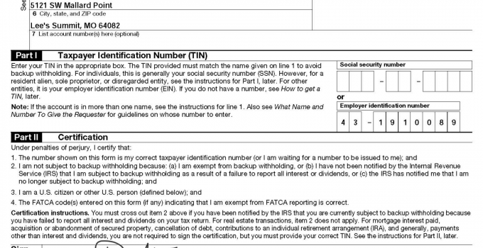 Nd 2021 W9 Form Blank W9 Form 2021-2021 Blank W-9