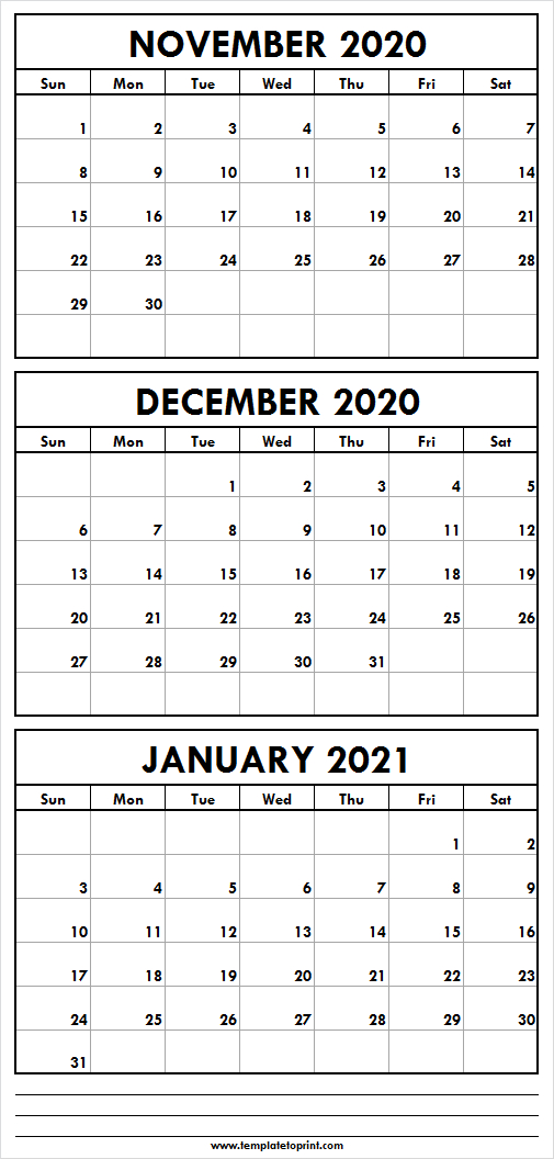 November December 2020 January 2021 Month Calendar - Pinterest-2021 Calendar For August Through December