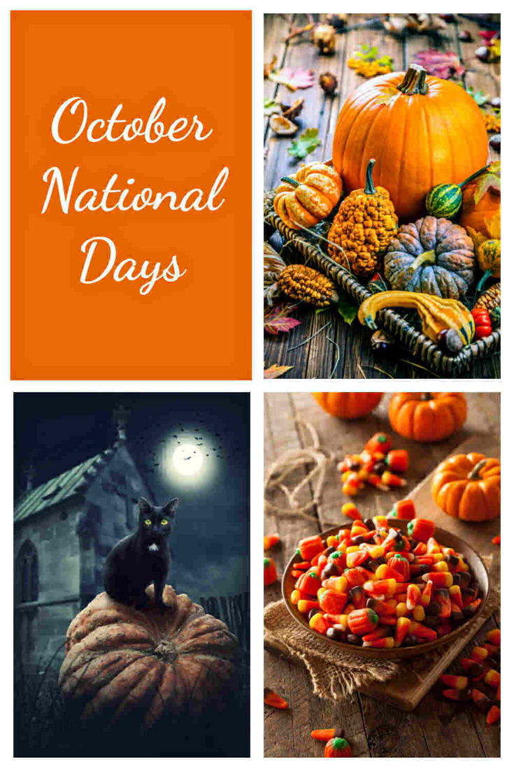 October National Day Calendar 2021- Free Printable Calendars-2021 National Food Holidays