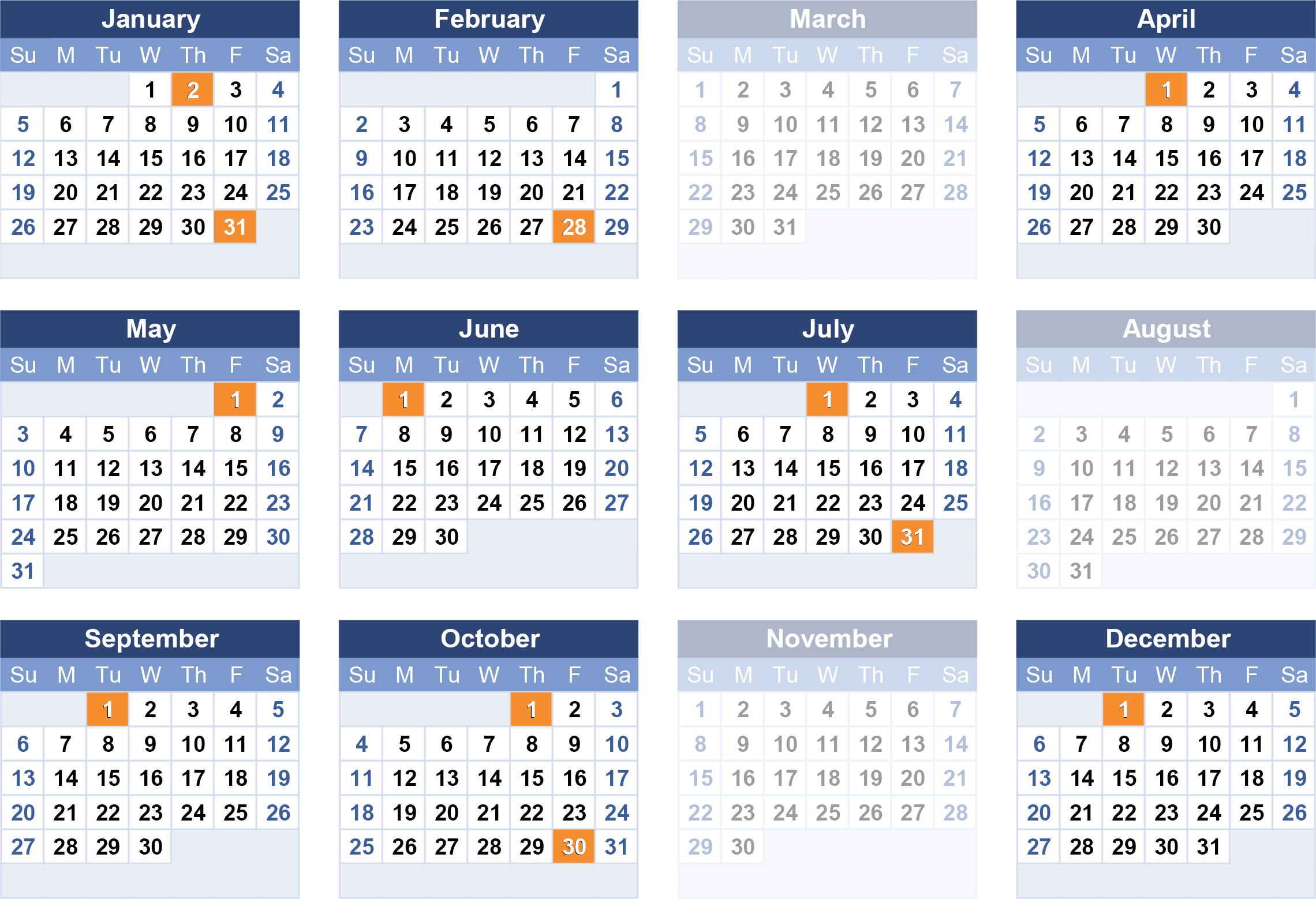 Opers Benefit Payment Schedule-Employee Vacation Schedule 2021