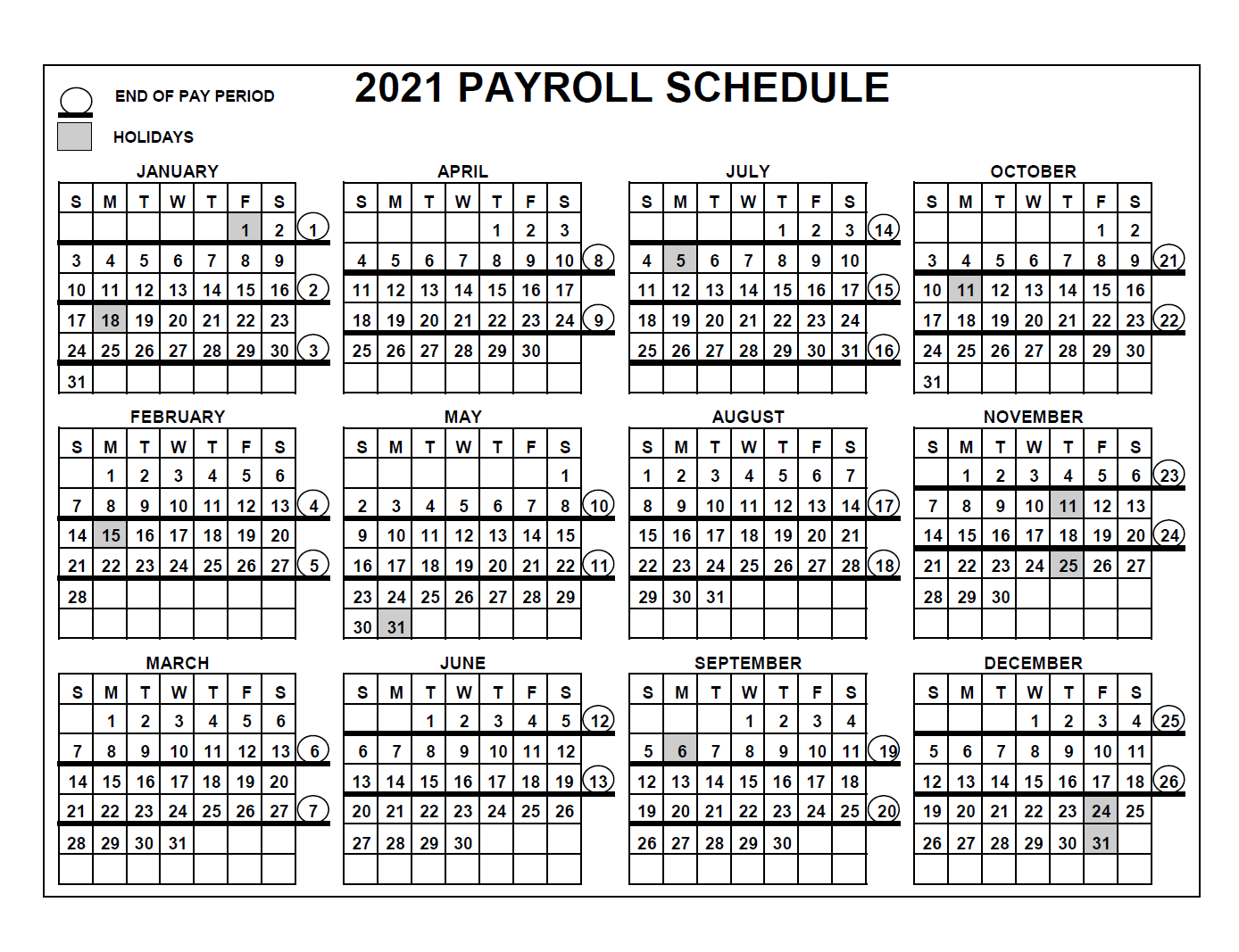 Pay Period Calendar 2021 / Your Pay / This Can Be Very-Biweekly Pay Chart For 2021