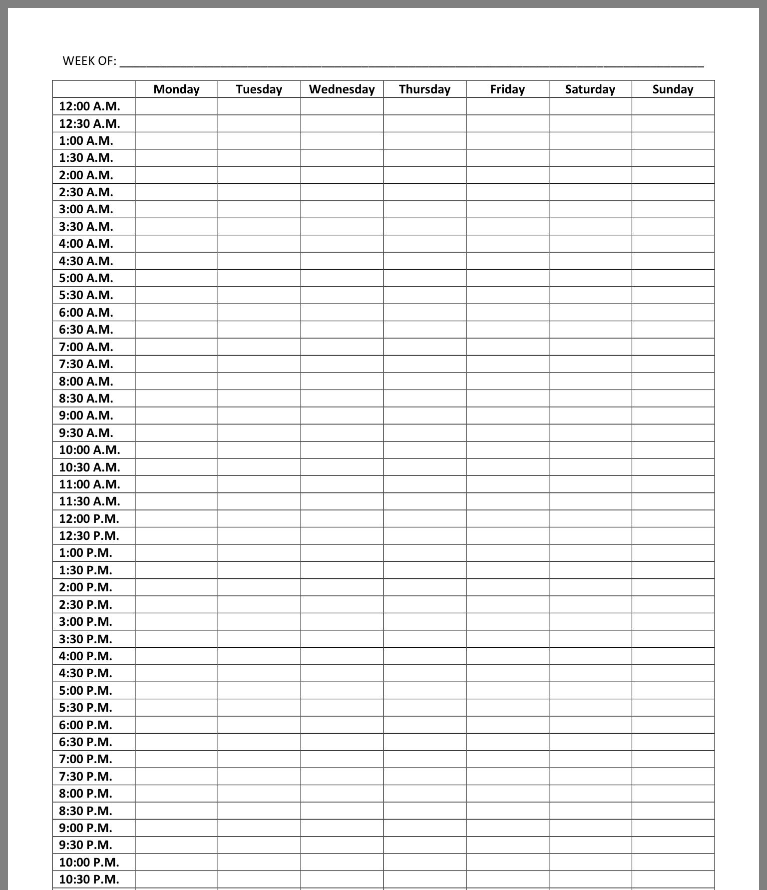 Pin By Ros Shephard On Calendar Printables | Thursday-Sunday-Saturday Monthly Calendar Template