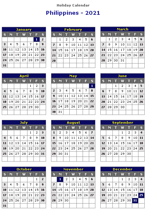 Pin On Free Printable Calendar Template With Holidays-2021 Vacation Schedule Template