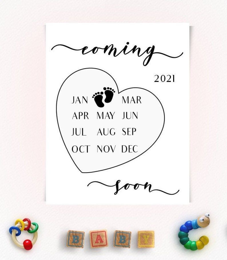 Pin On Pregnancy Announcement L Due Date Calendar-Egnancy Annoucemnent October 2021 Month