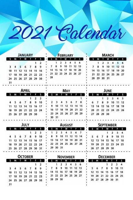 Pocket Size 2021 Calendar Printable | Free Letter Templates-Free Printable 2021 Pocket Calendars